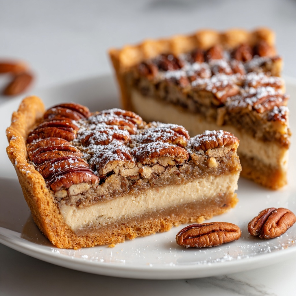 Pecan Pie Cake Recipe - Recipe Image
