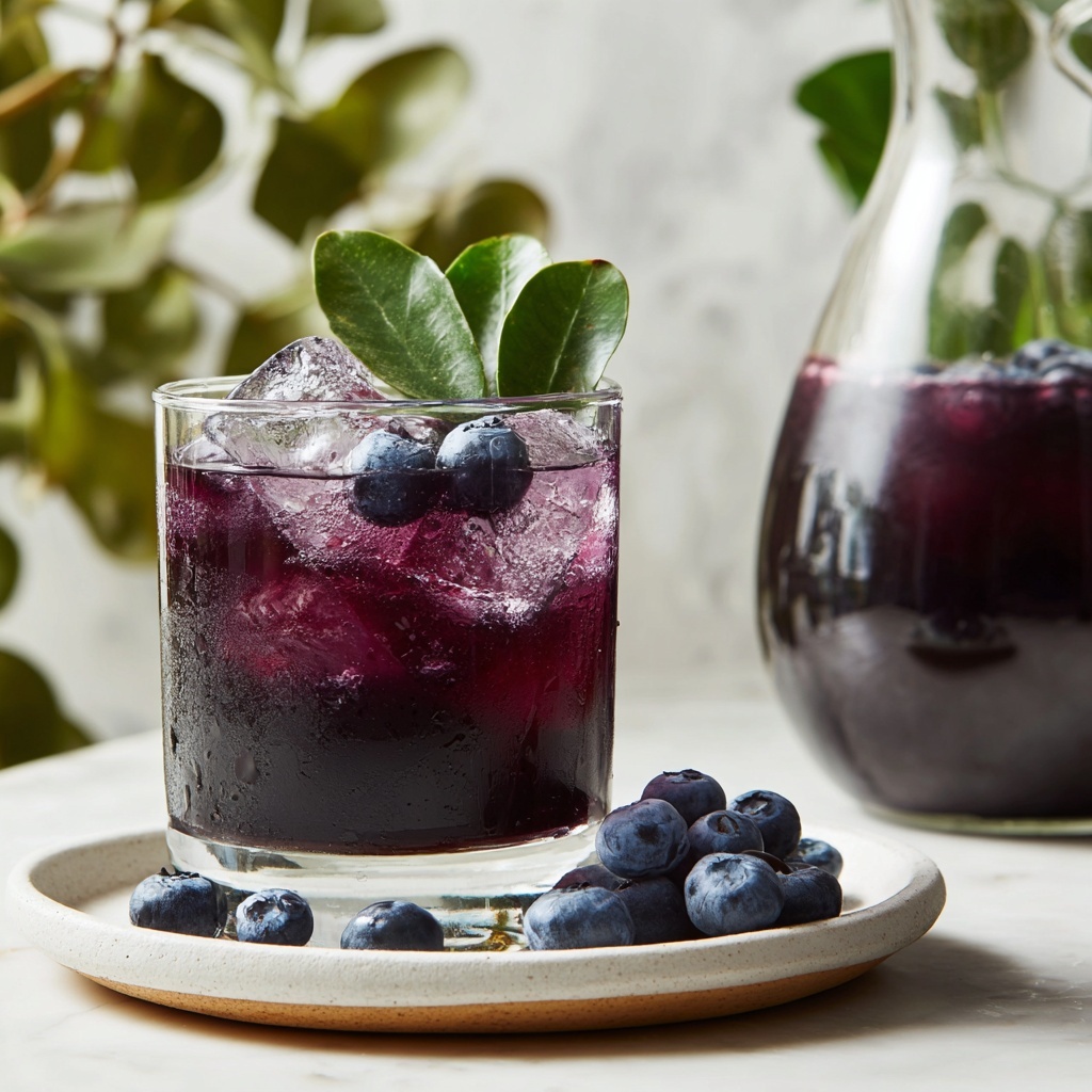 Blueberry Iced Tea Recipe - Recipe Image