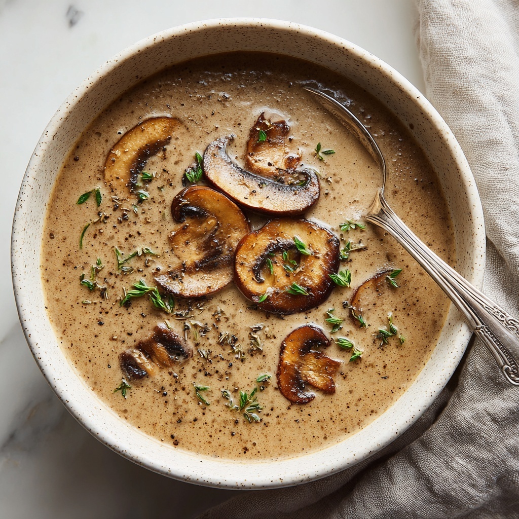 Hungarian Mushroom Soup Recipe - Recipe Image