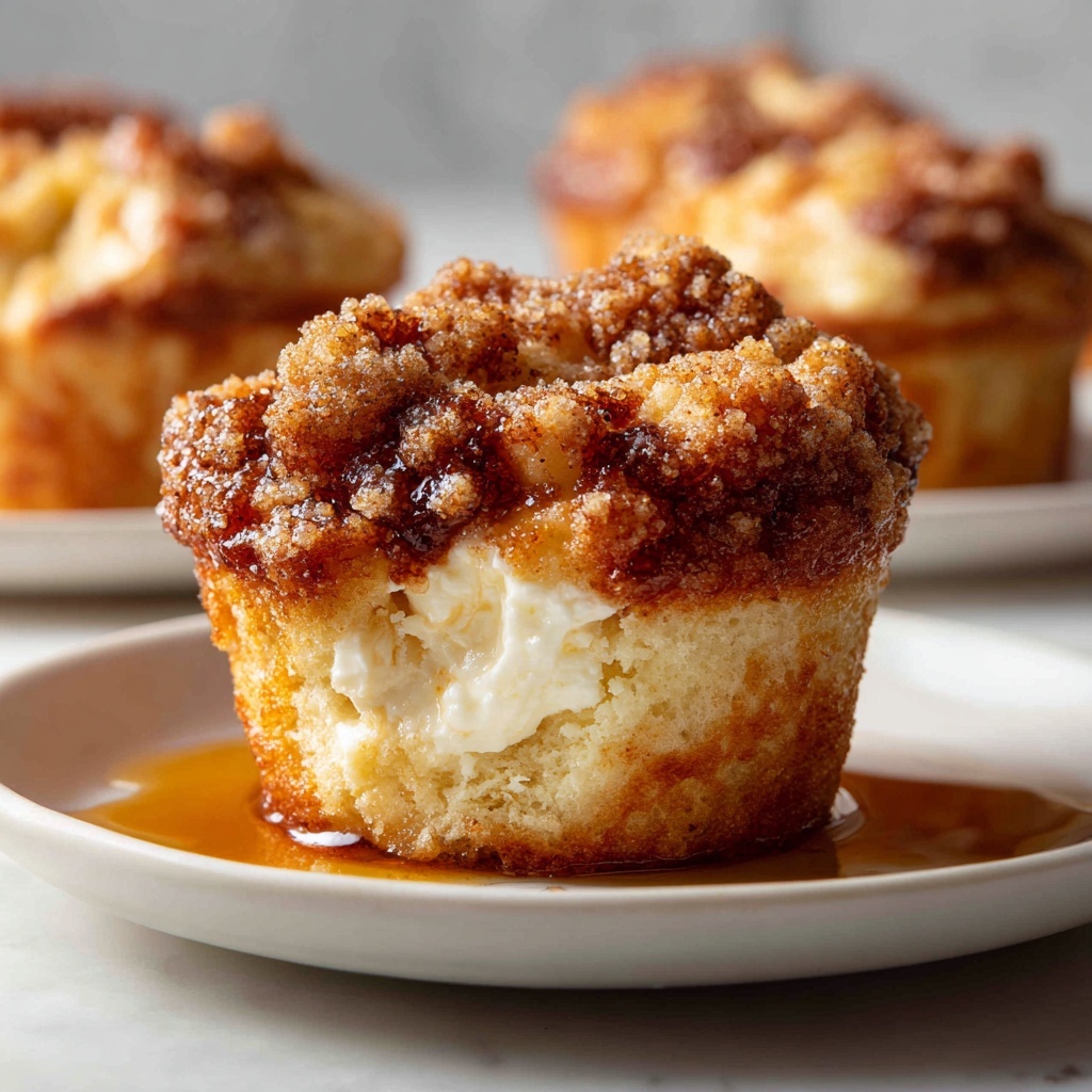 Gooey Cinnamon Cream Cheese Muffins Recipe - Recipe Image