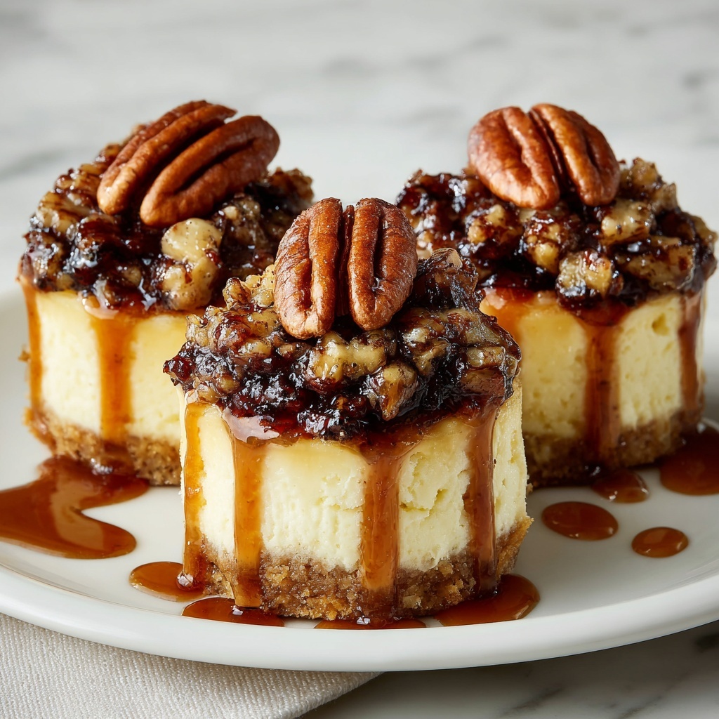 Air Fryer Mini Pecan Cheesecakes Recipe - Recipe Image