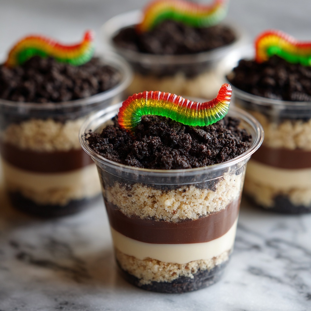 Graveyard Dirt Parfait Cups Recipe - Recipe Image