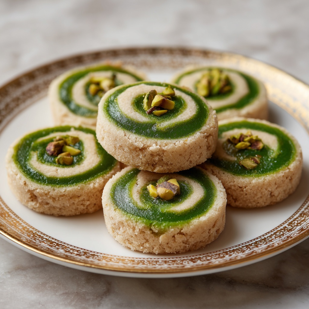 No-Bake Diwali Kaju Pista Rolls Recipe - Recipe Image