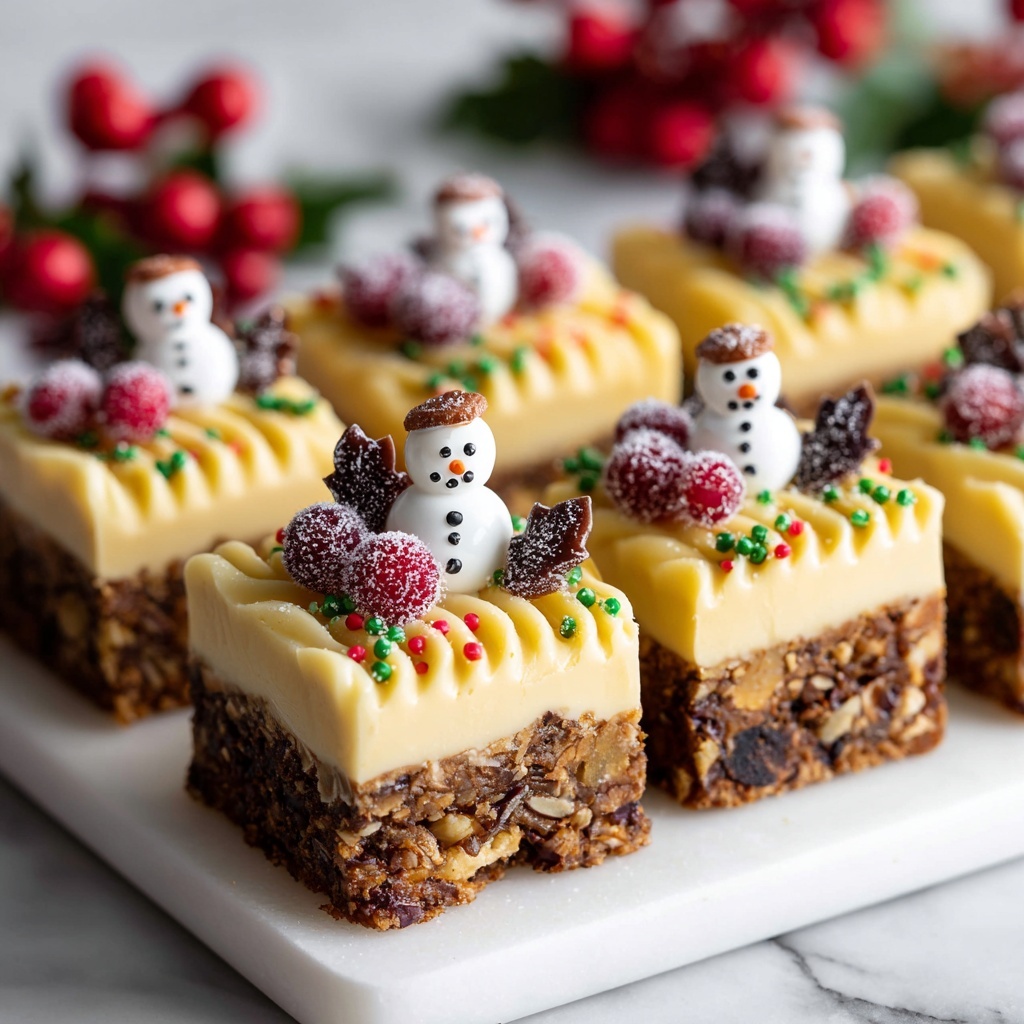 Easy Christmas Cake Traybake Recipe - Recipe Image
