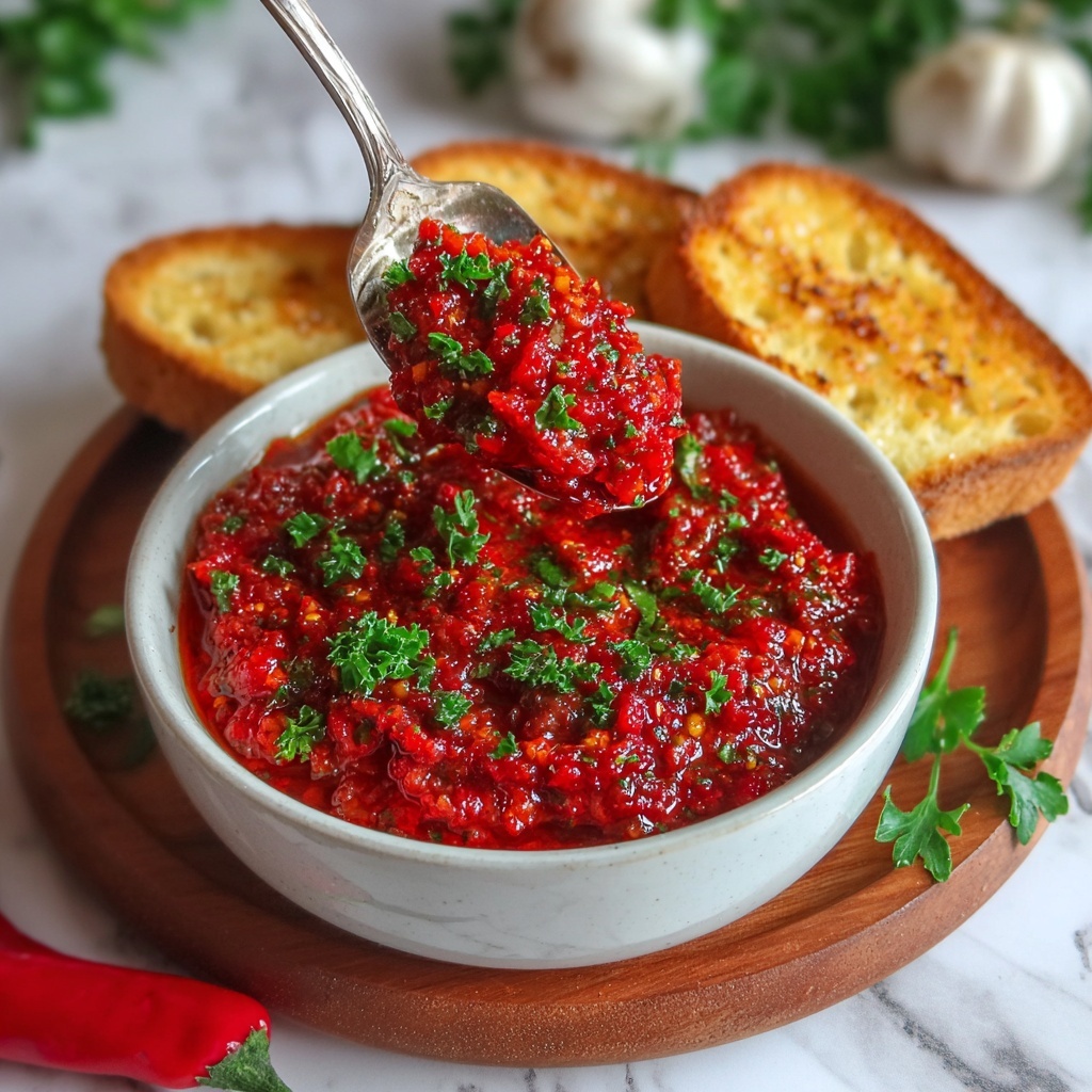Ajvar – Balkan Pepper Spread Recipe - Recipe Image