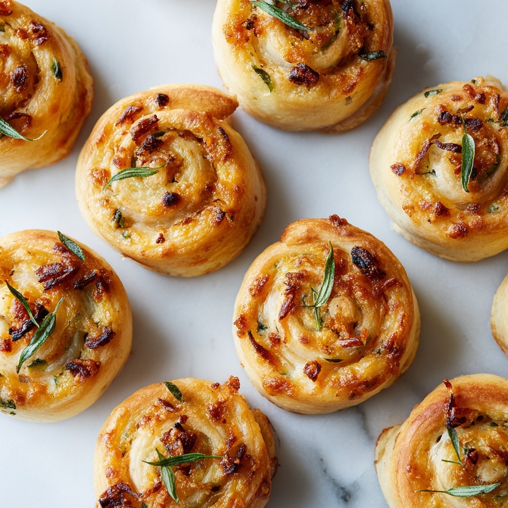 Buffalo Chicken Dip Pinwheels Recipe - Recipe Image