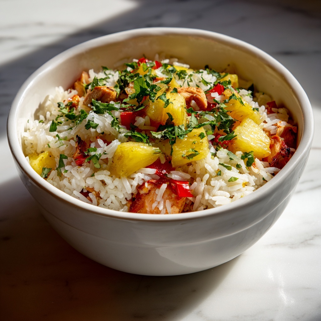 Pineapple Chicken Rice: 7 Satisfying Flavors to Enjoy Recipe - Recipe Image