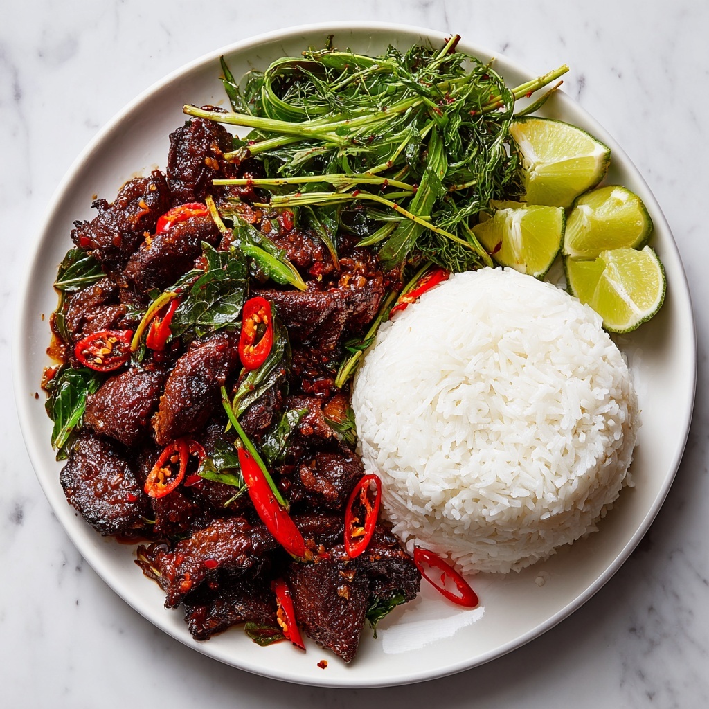 Thai Basil Chicken Recipe - Recipe Image