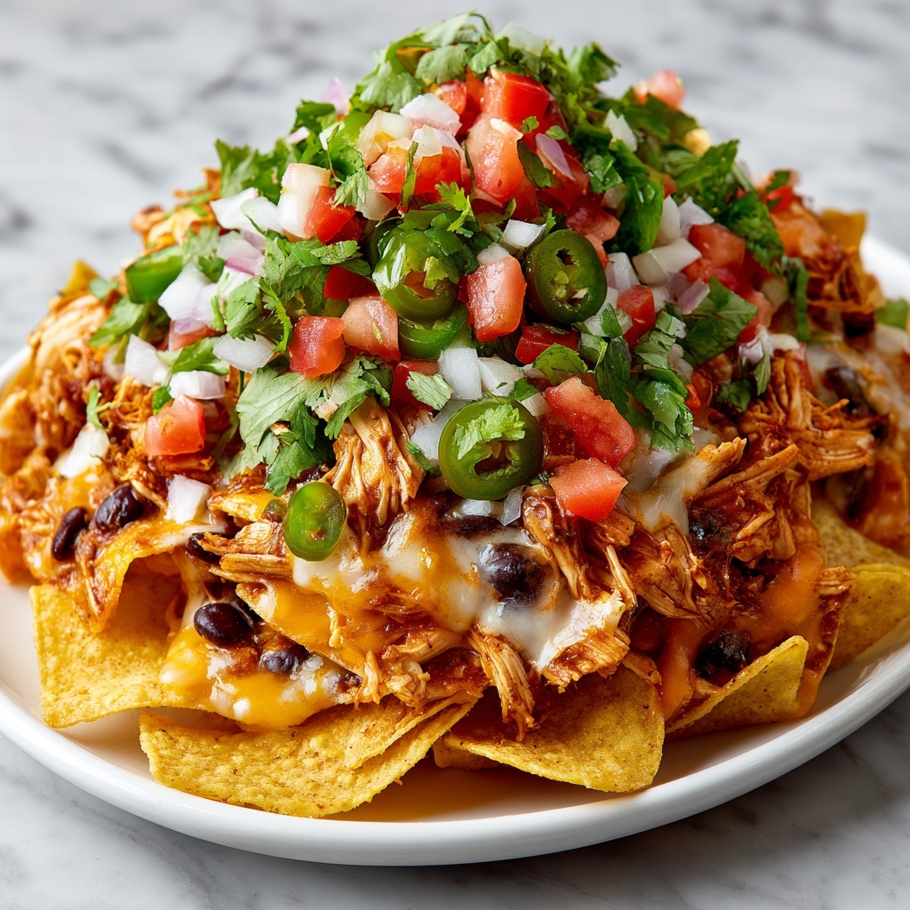 Slow Cooker Chicken Nachos Recipe - Recipe Image
