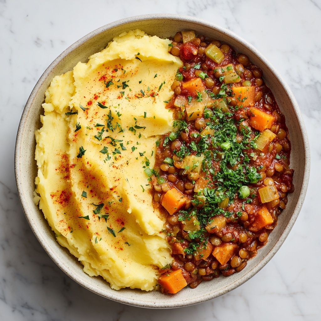 Lentil Stew with Mashed Potatoes: 7 Ways to Comfort Your Soul Recipe - Recipe Image