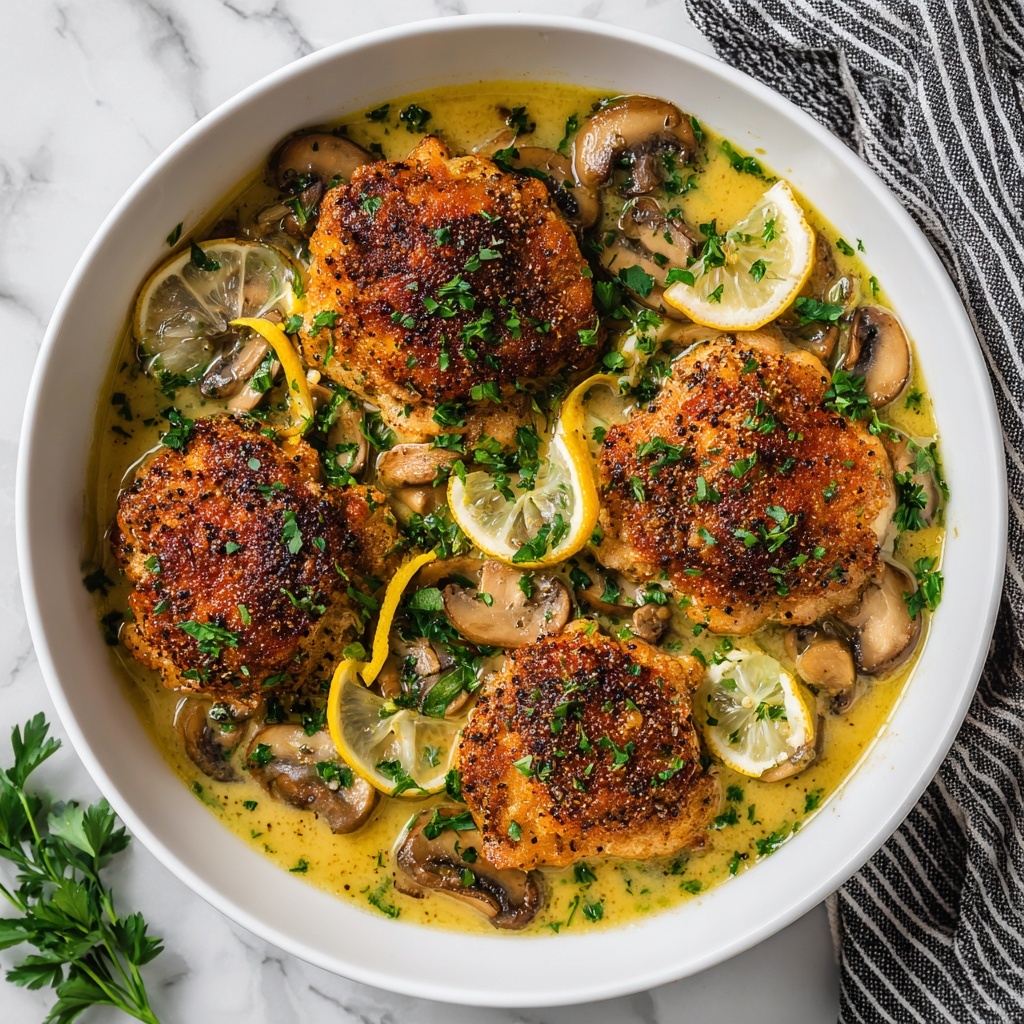 Slow Cooker Lemon Garlic Chicken Recipe - Recipe Image