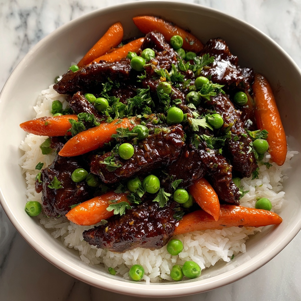 Crispy Beef Rice Bowl: A Delicious Quick and Satisfying Meal Recipe - Recipe Image
