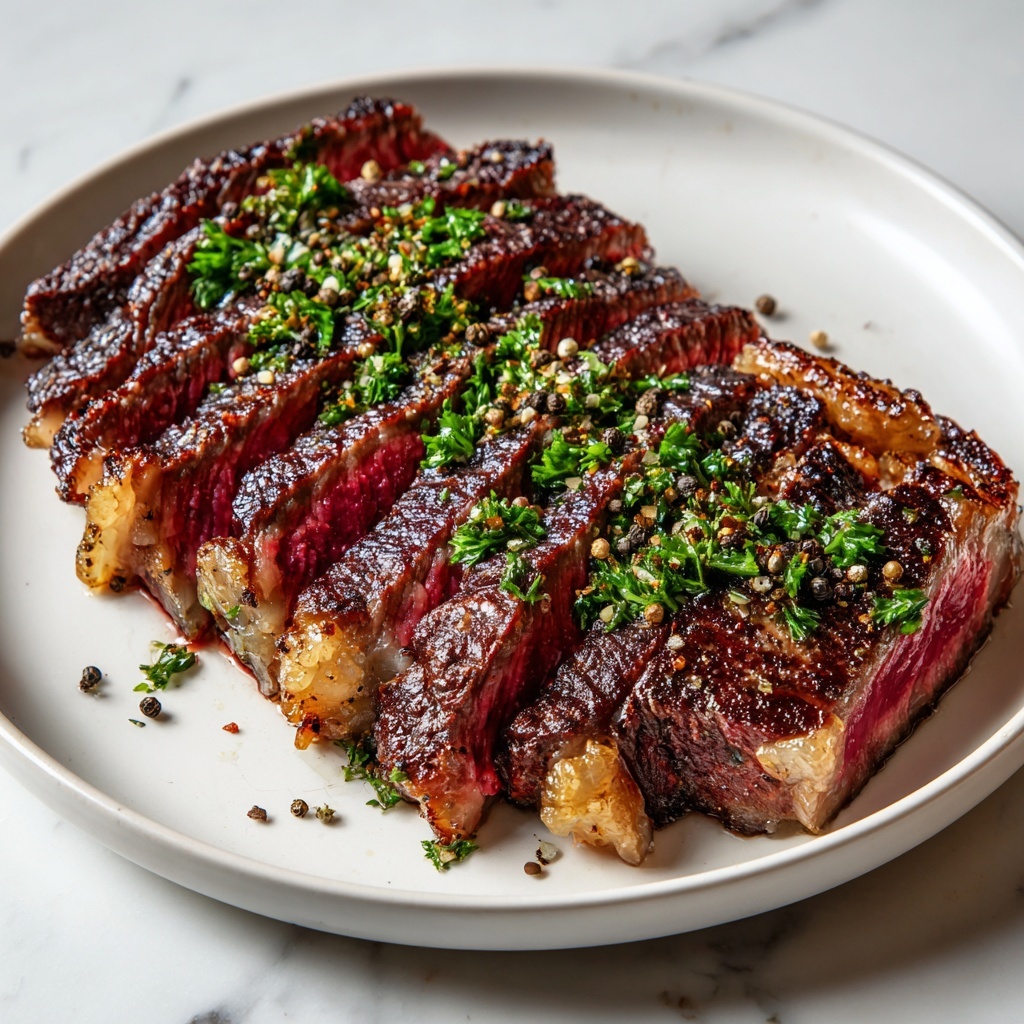 Savory Marinated London Broil for Crazy Flavor Lovers Recipe - Recipe Image