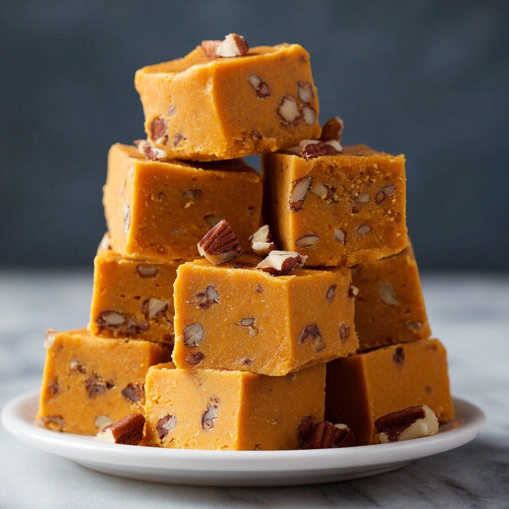 Pumpkin Fudge with Pecans and Chocolate Chips Recipe - Recipe Image