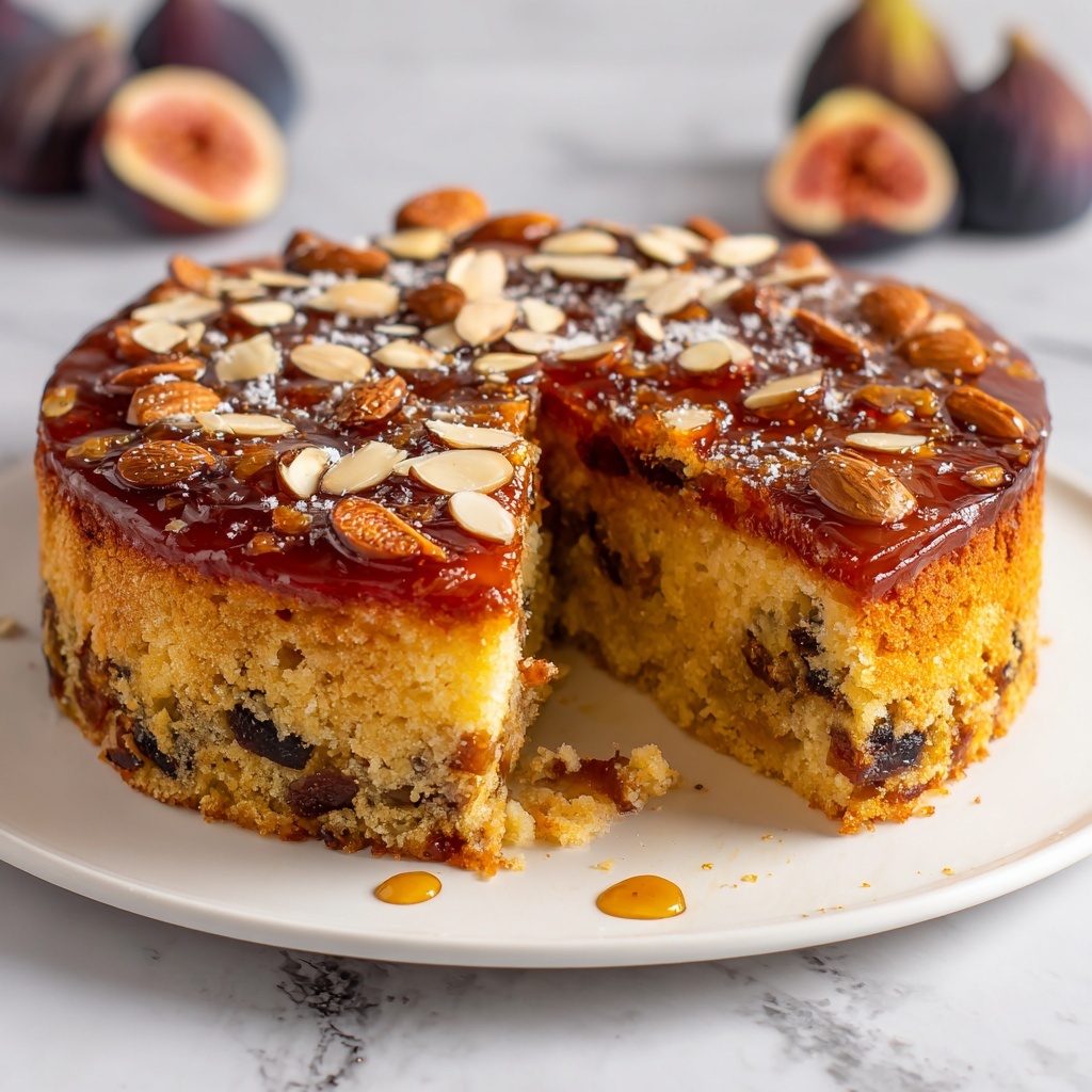 Fig, Almond, and Date Cake Recipe - Recipe Image