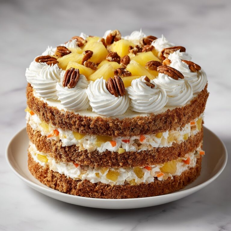 Hawaiian Pineapple Carrot Cream Cake Recipe