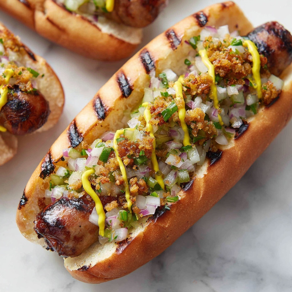 Loaded Scandi Hot Dogs Recipe - Recipe Image