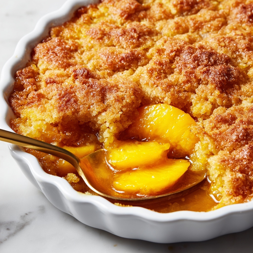 The Best Peach Cobbler Recipe - Recipe Image