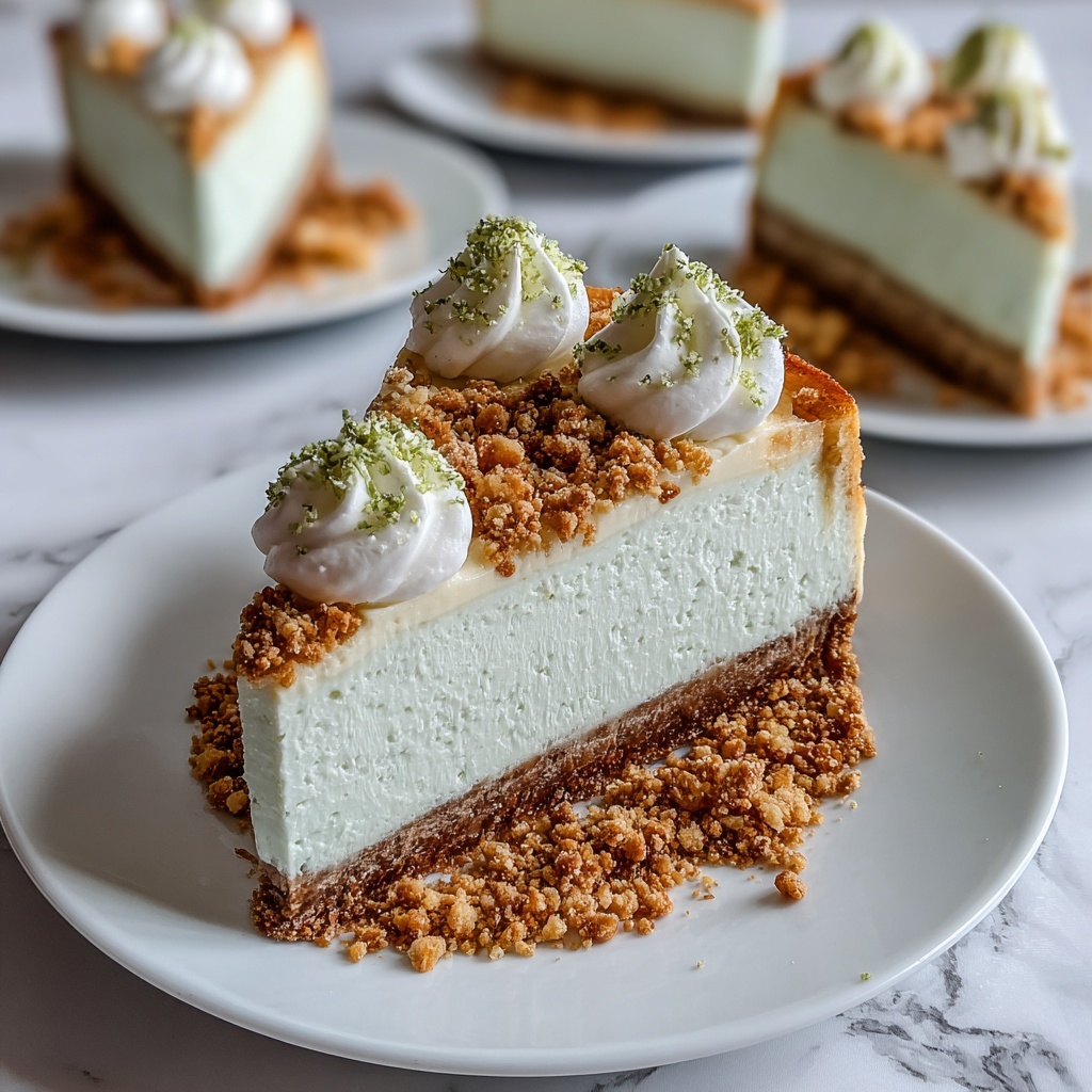 Pistachio Cheesecake Recipe - Recipe Image
