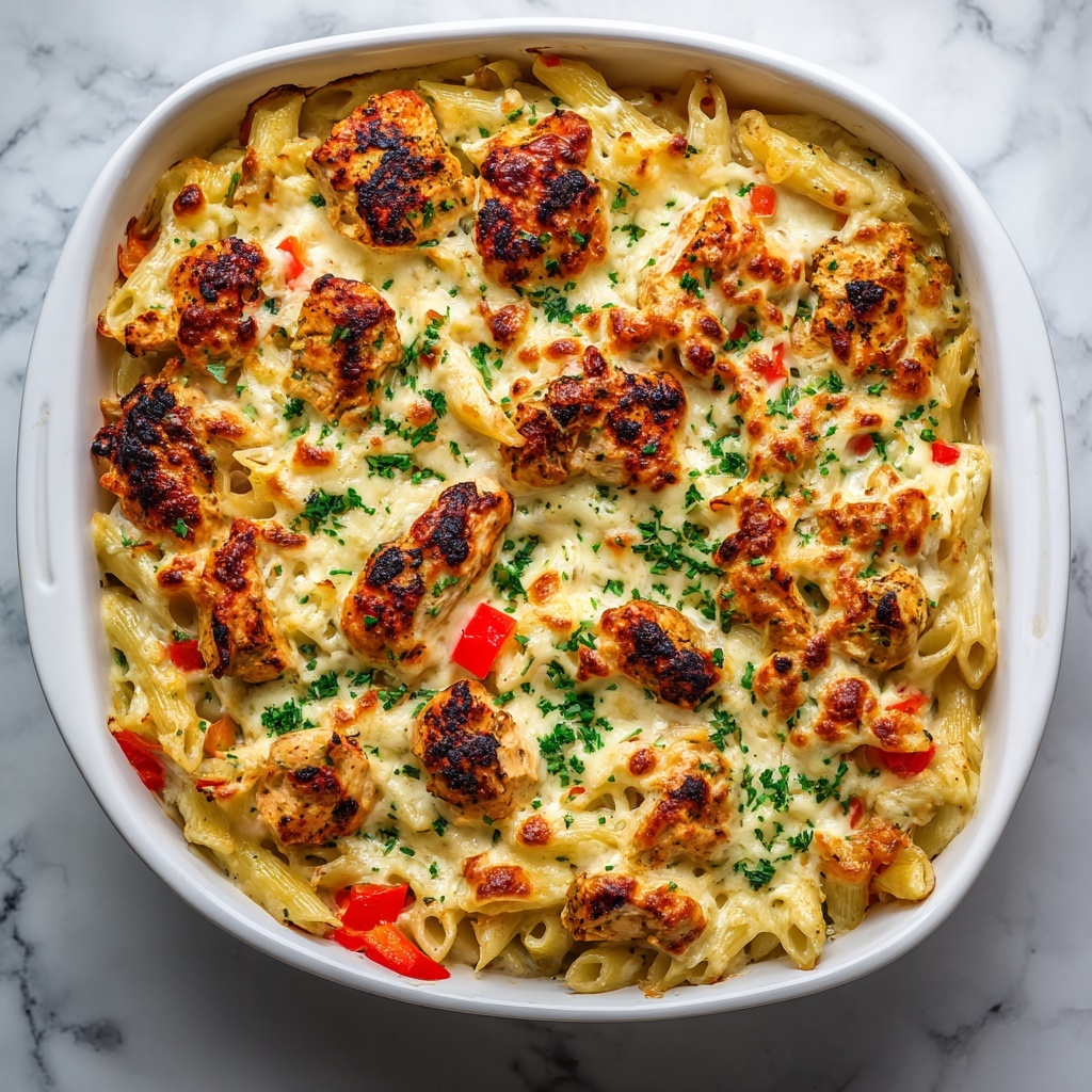 One-Pan Monterey Chicken Pasta Recipe - Recipe Image