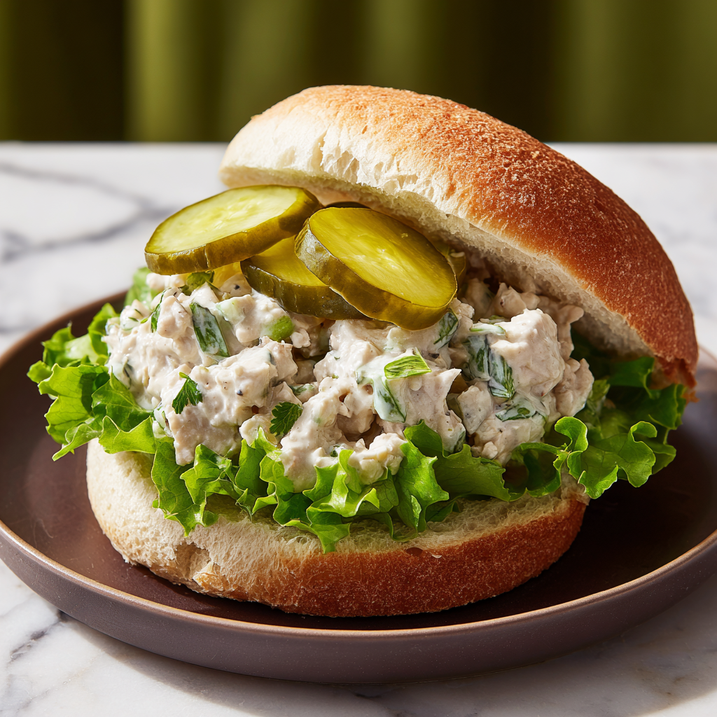 Dill Pickle Chicken Salad Recipe - Recipe Image