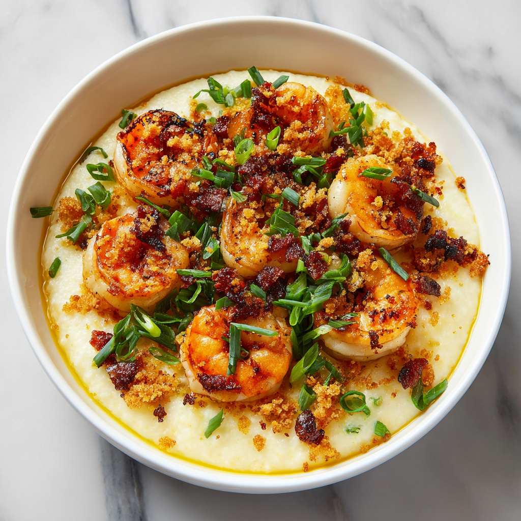 Southern Shrimp and Grits Recipe - Recipe Image