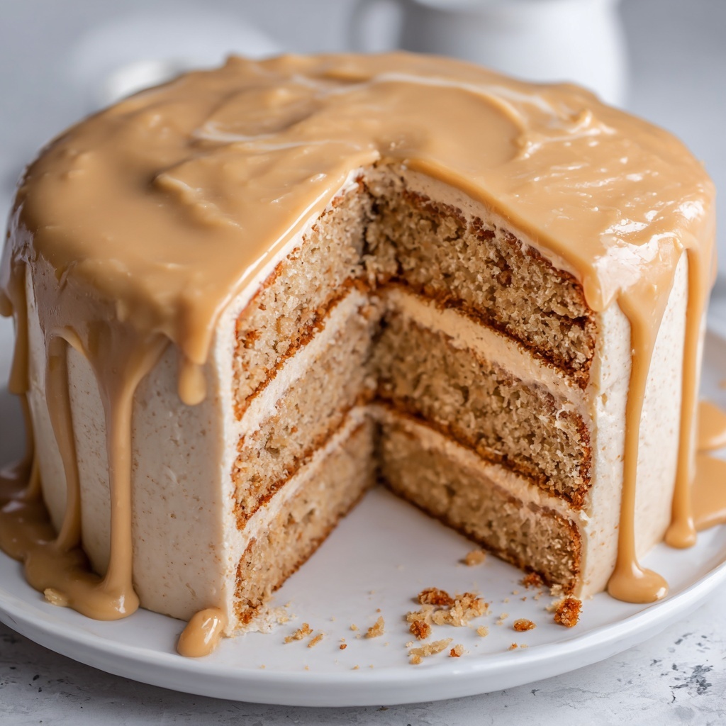 Grey Lavender Cake with Honey Lemon Glaze Recipe - Recipe Image