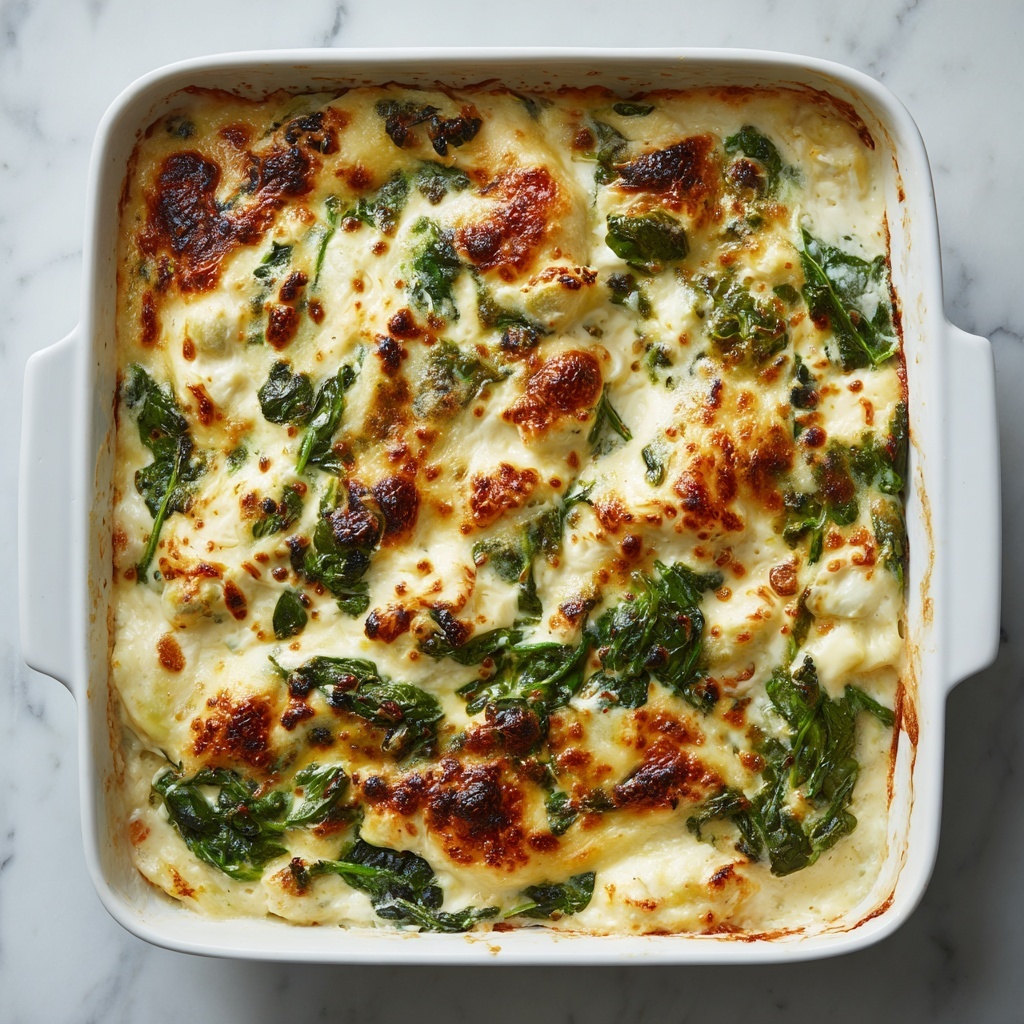 Spinach Artichoke Chicken Casserole Recipe - Recipe Image