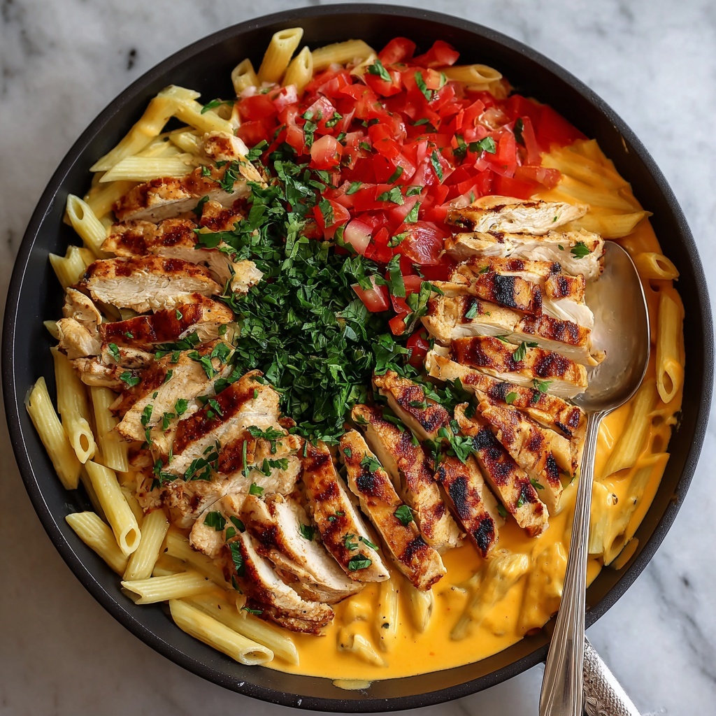 Southwest Chicken Alfredo Recipe - Recipe Image