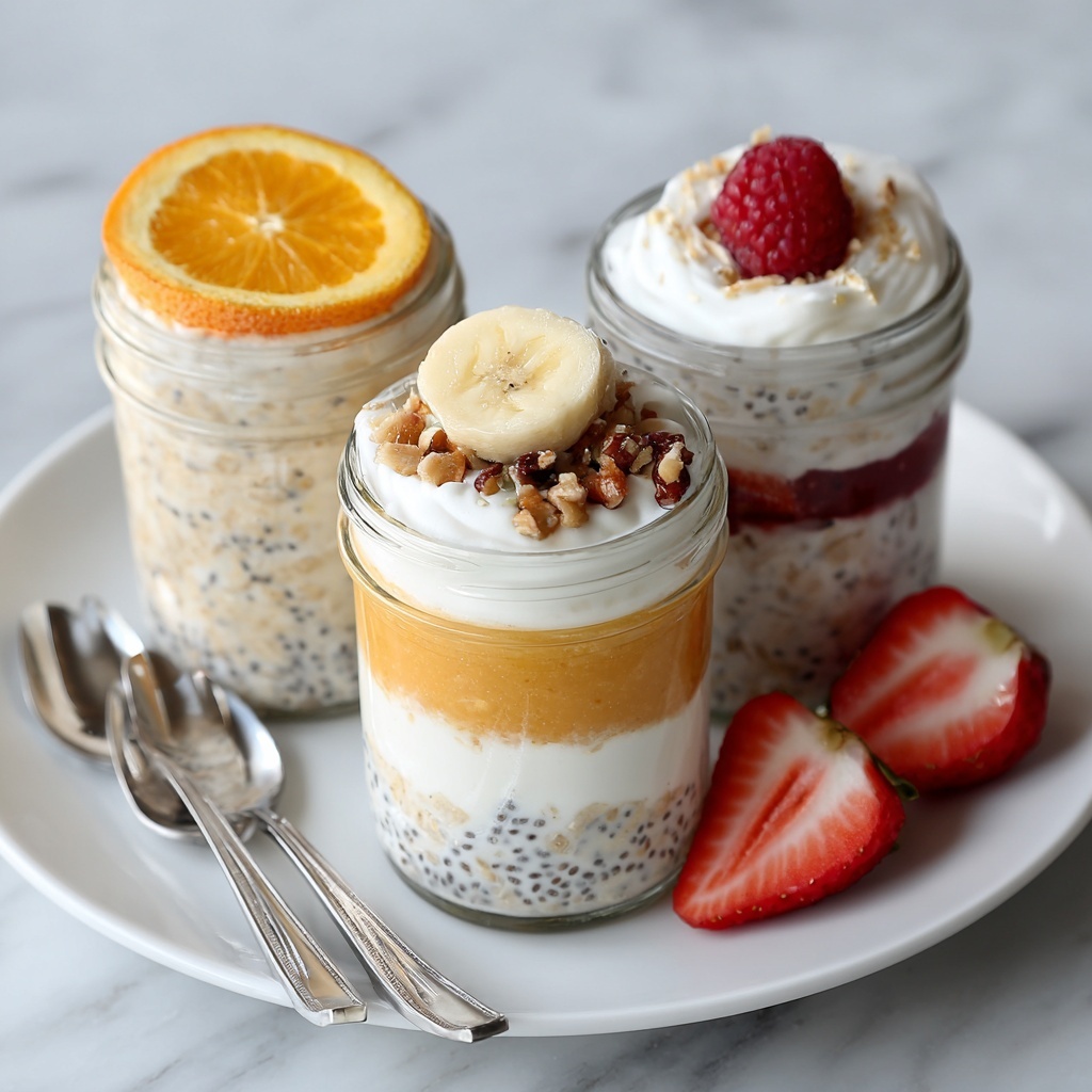 High Protein Overnight Oats: The Ultimate Muscle-Building Breakfast Recipe - Recipe Image