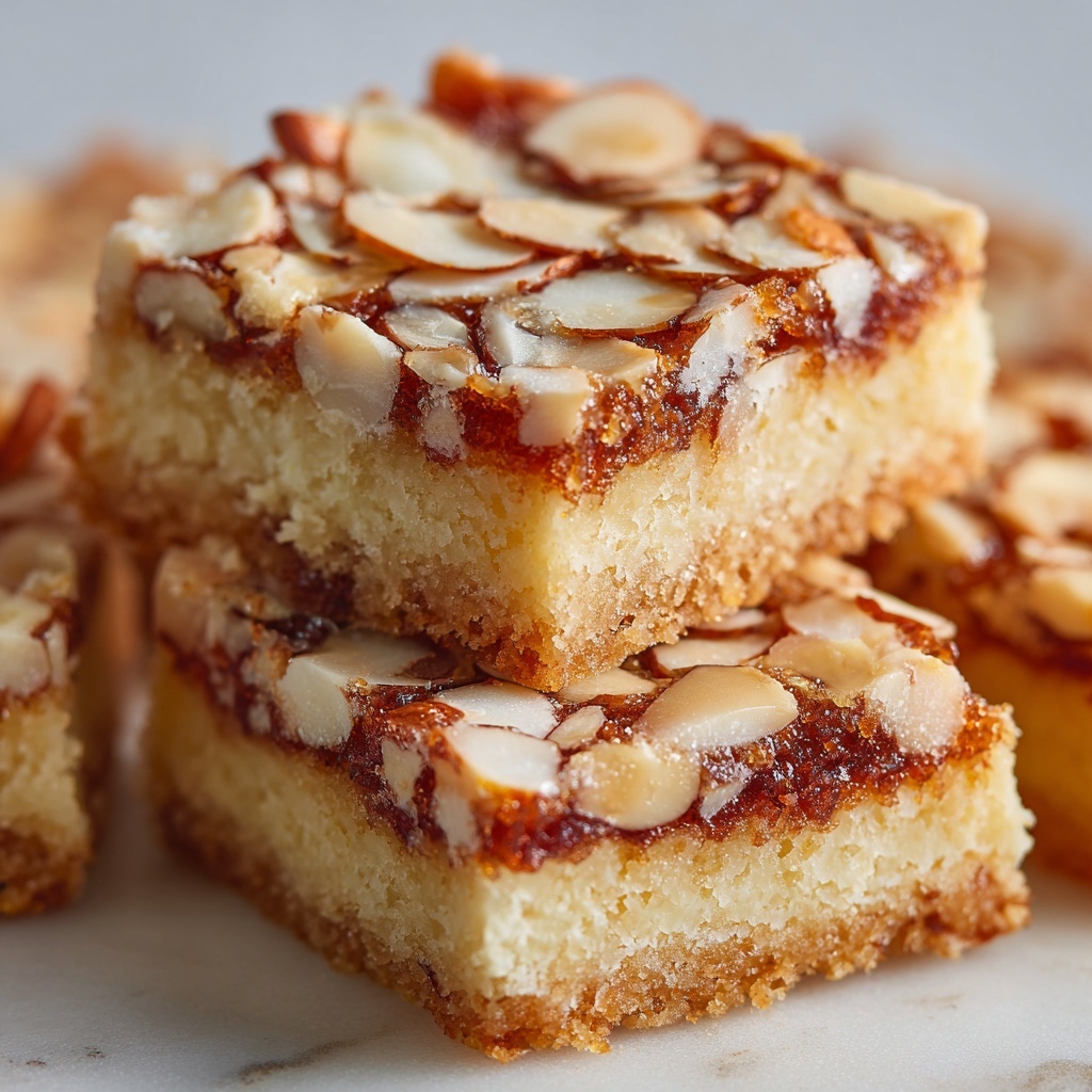 Almond White Chocolate Bars Recipe - Recipe Image