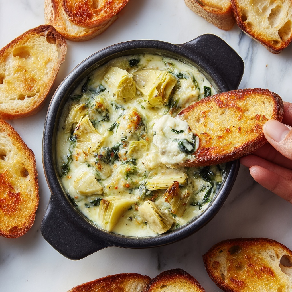 Hot Spinach Artichoke Dip Recipe - Recipe Image