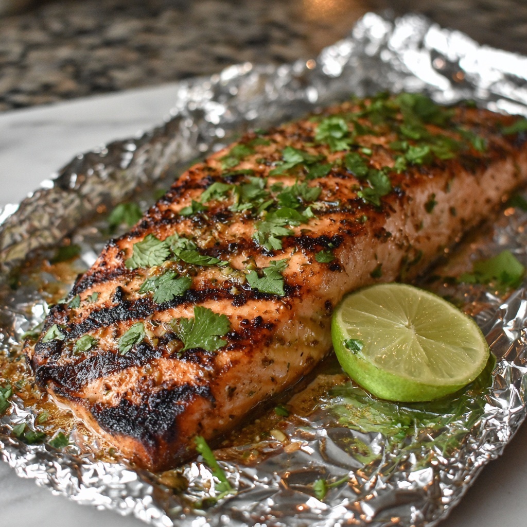 Cilantro Lime Salmon Recipe - Recipe Image