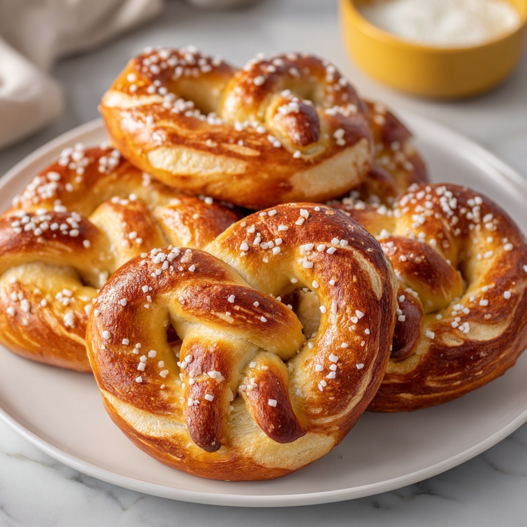 Easy Homemade Soft Pretzels Recipe - Recipe Image