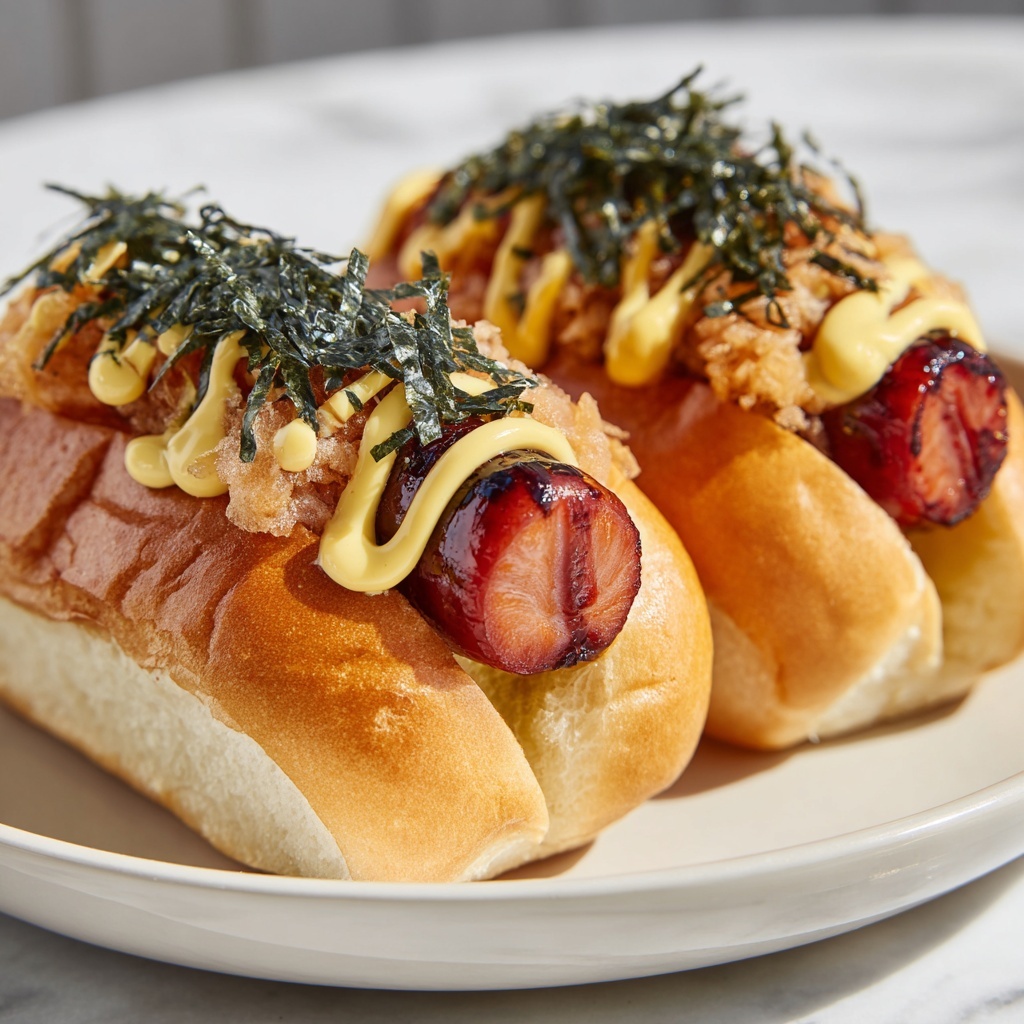 Air Fryer Grilled Cheese Hot Dogs Recipe - Recipe Image