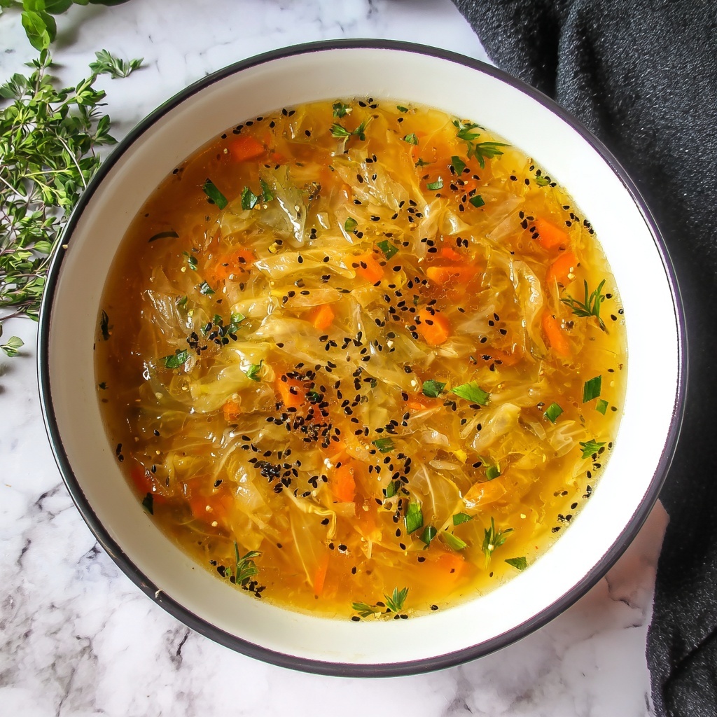 Warm Up with Comforting Chinese Napa Cabbage Soup Delight Recipe - Recipe Image