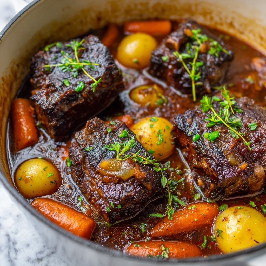 Oxtail Bourguignon Recipe - Recipe Image