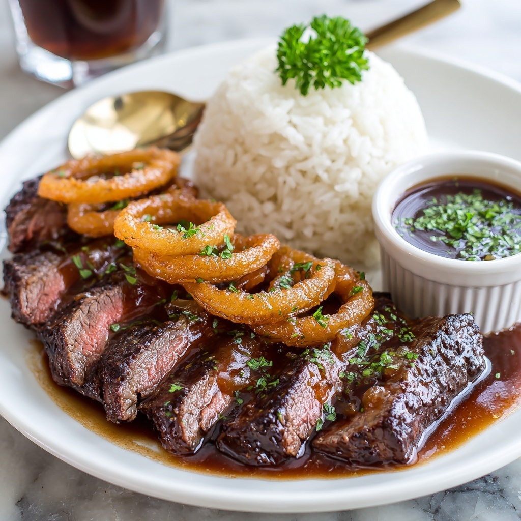 Savory Bistec Encebollado: A Flavorful Twist on Tradition Recipe - Recipe Image