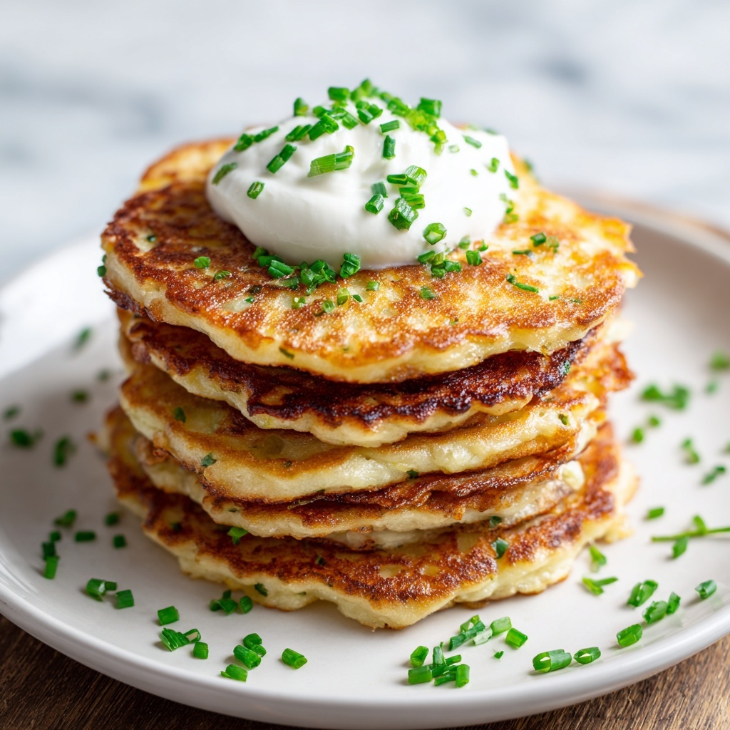 German Potato Pancakes (Kartoffelpuffer) Recipe - Recipe Image