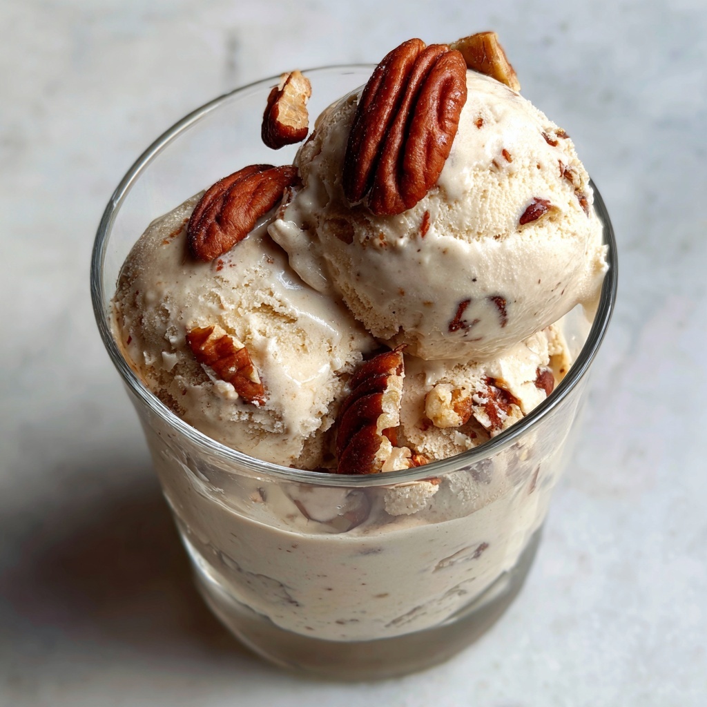 Rhubarb Pecan Ice Cream Recipe - Recipe Image