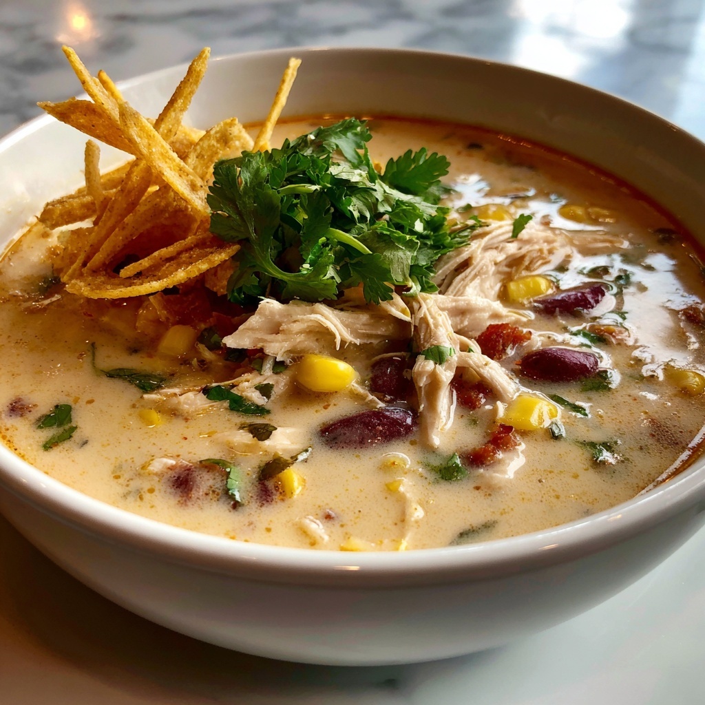 One-Pot White Chicken Chili Recipe - Recipe Image