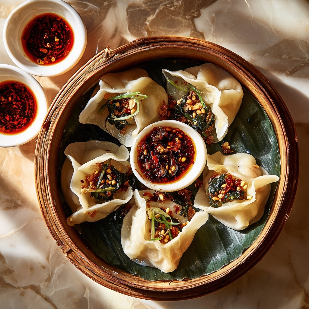 Silky Steamed Rice Rolls with Shrimp and Crispy Shallots Recipe - Recipe Image