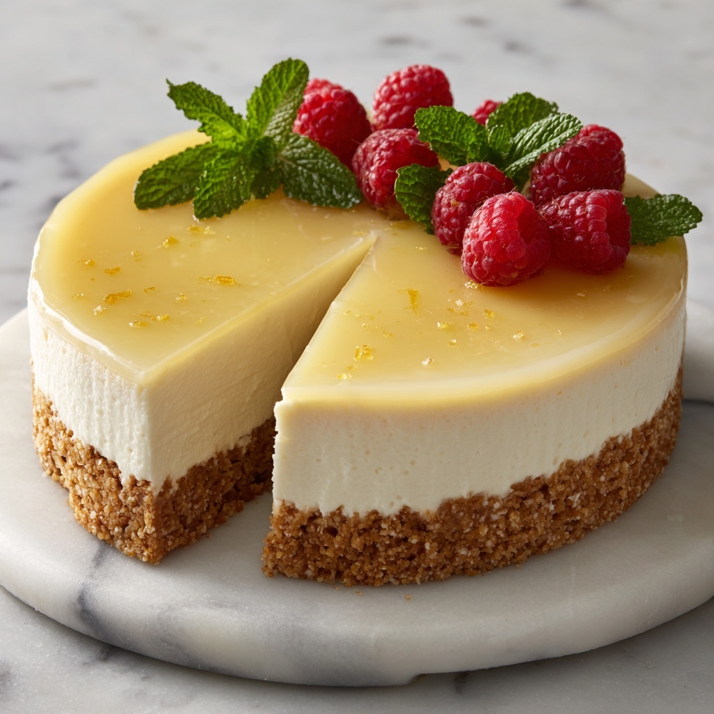 New York-Style Cheesecake: The Creamy Classic You’ll Love Recipe - Recipe Image