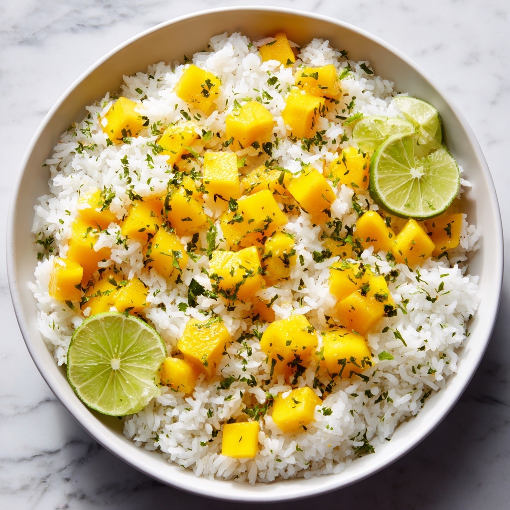 Tropical Mango Lime Rice That Will Wow Your Dinner Guests Recipe - Recipe Image