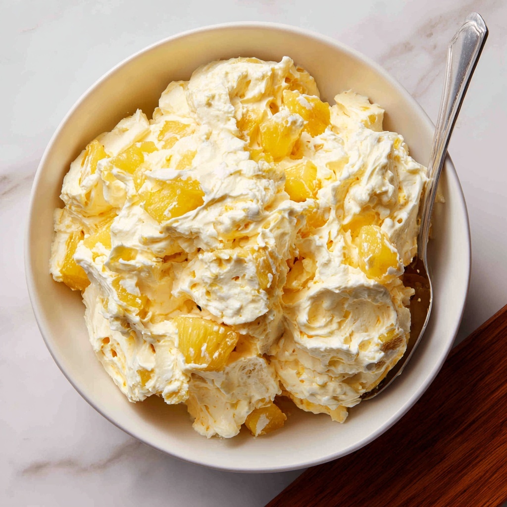Hawaiian Pineapple Coconut Fluff : Irresistible Tropical Treat Recipe - Recipe Image