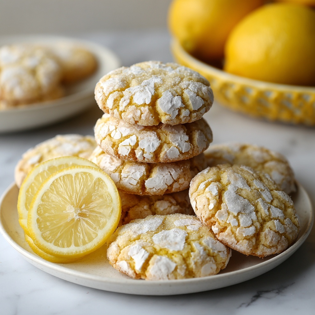 Lemon Pound Cake Cookies Recipe - Recipe Image