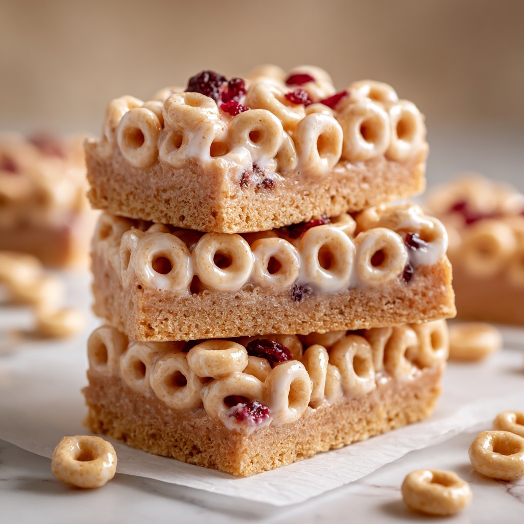 Homemade Cereal Bars with Peanut Butter and Honey Recipe - Recipe Image