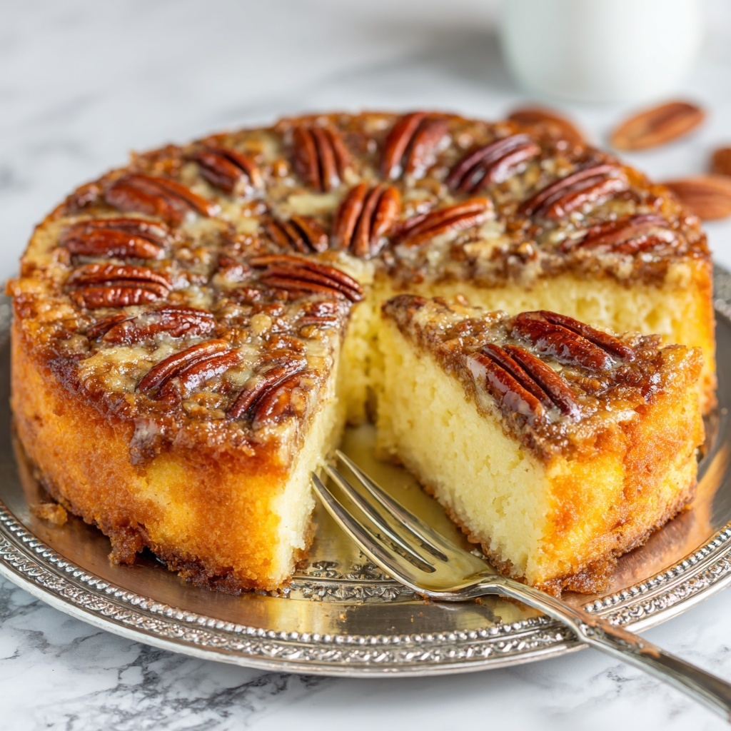 Butter Pecan Pound Cake Recipe - Recipe Image