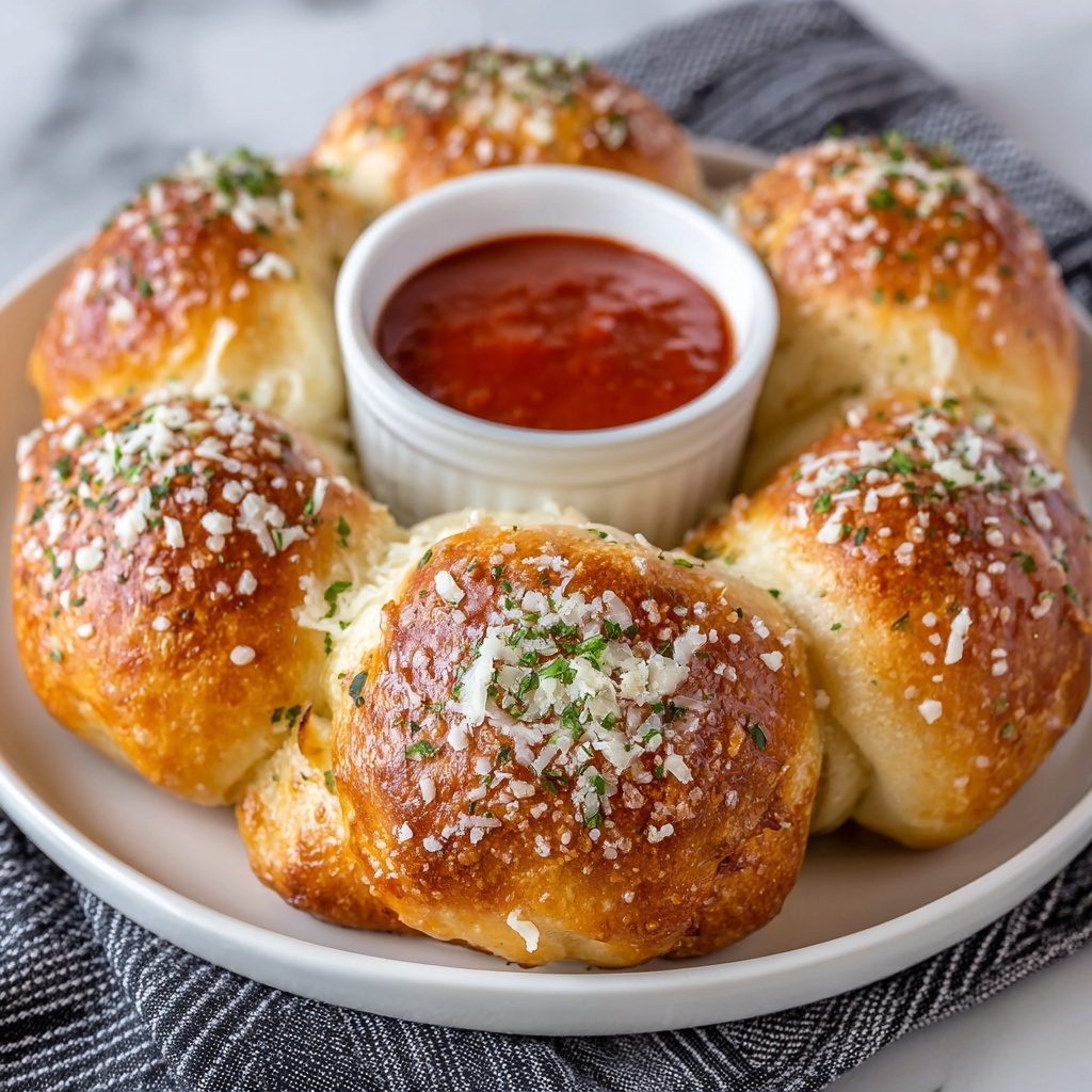 Garlic Parmesan Knots Recipe - Recipe Image