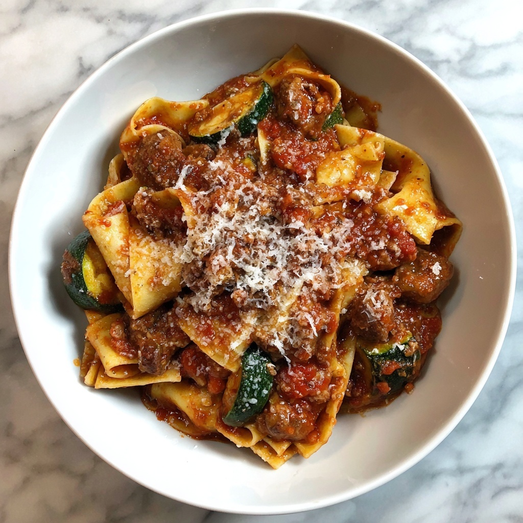 Savory Symphony Pappardelle: 5 Comforting Flavors to Savor Recipe - Recipe Image